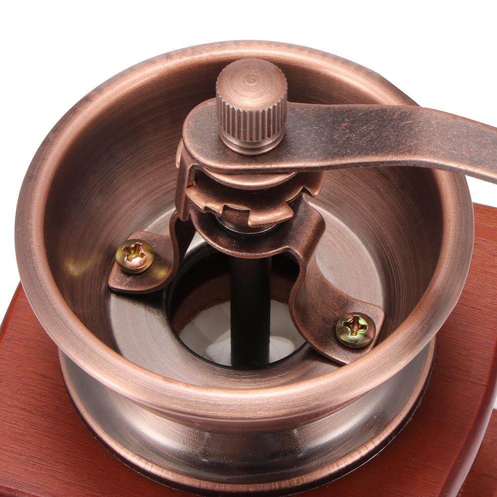 Molino de Café Manual de Madera Antiguo