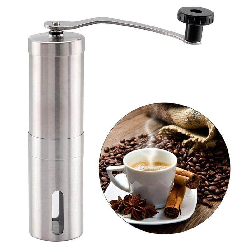 Molino de Café Manual de Madera Antiguo