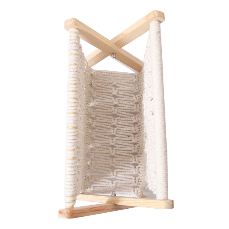 Soporte para Revistas Plegable de Algodón Nórdico