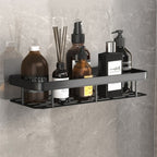Soporte de Baño con Ventosas de Metal