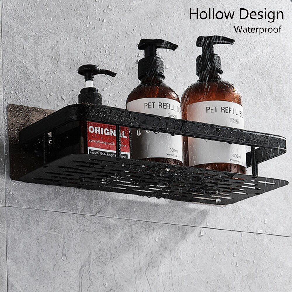 Soporte de Baño con Ventosas de Metal