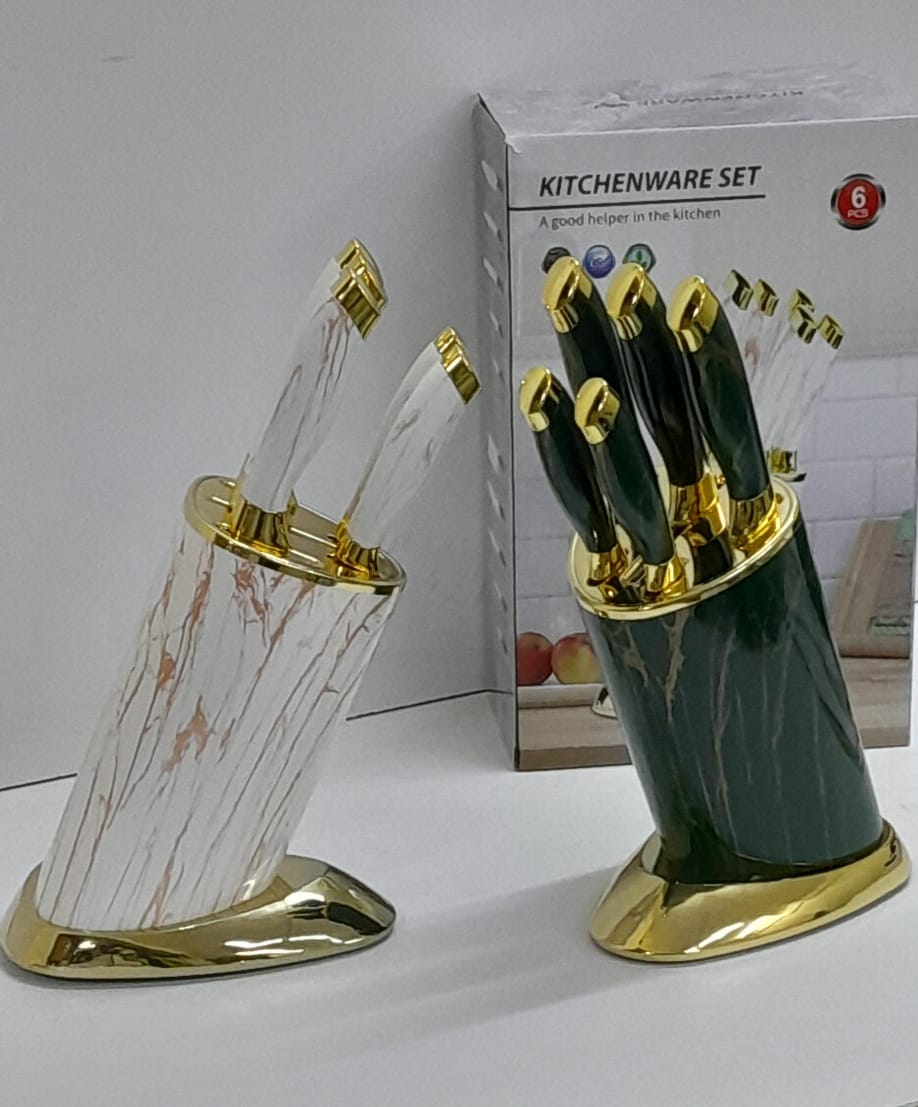 Juego de cuchillos de cocina de 6 piezas