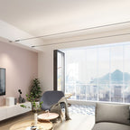 Luz de techo LED con barra de luz giratoria de 360° – moderna, plana y regulable