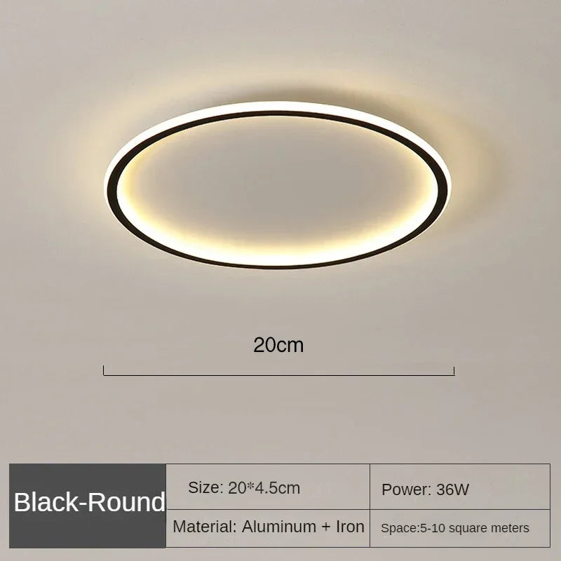 AuroraGlobe Lámpara de Techo LED - Estilo Escandinavo Elegante