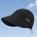 Sombrero de protección UV sin maquillaje