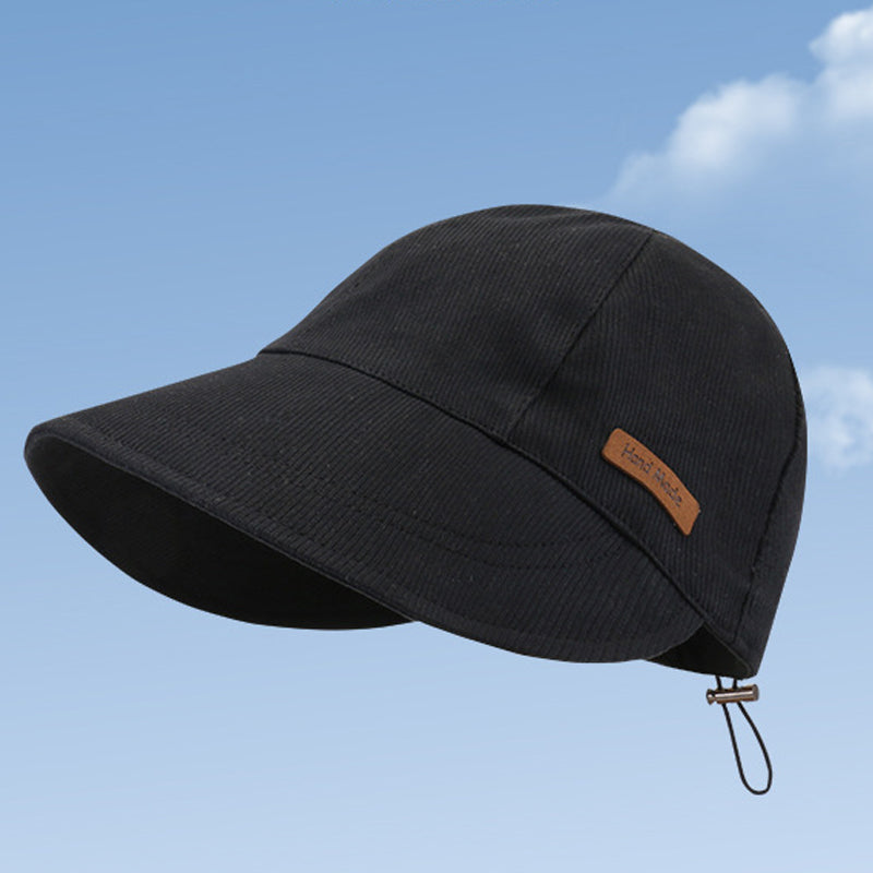 Sombrero de protección UV sin maquillaje