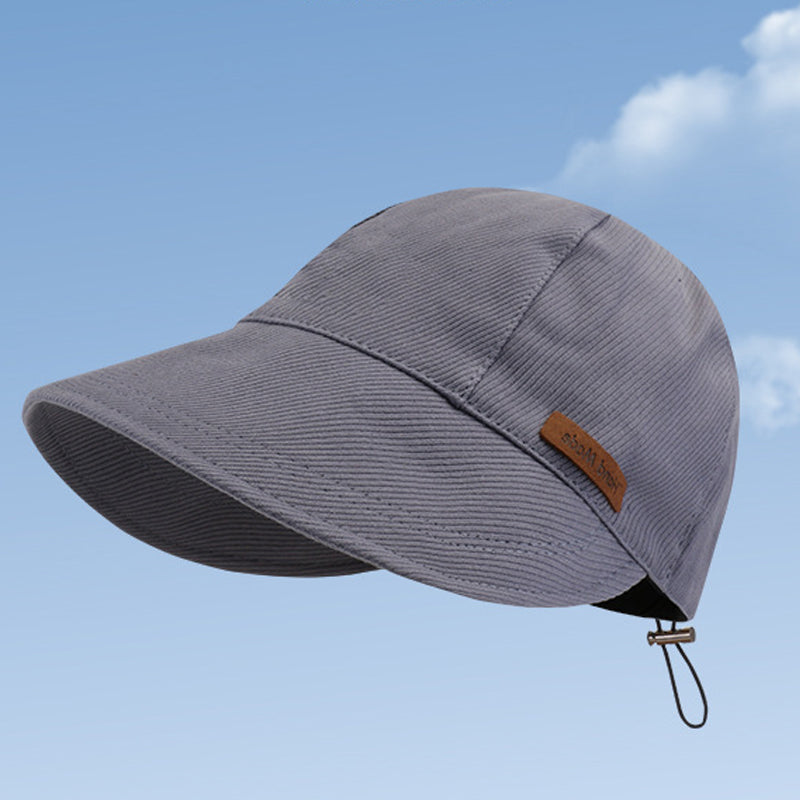 Sombrero de protección UV sin maquillaje