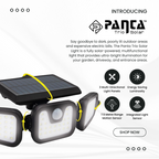 Luces Exteriores Solares con Sensor de Movimiento