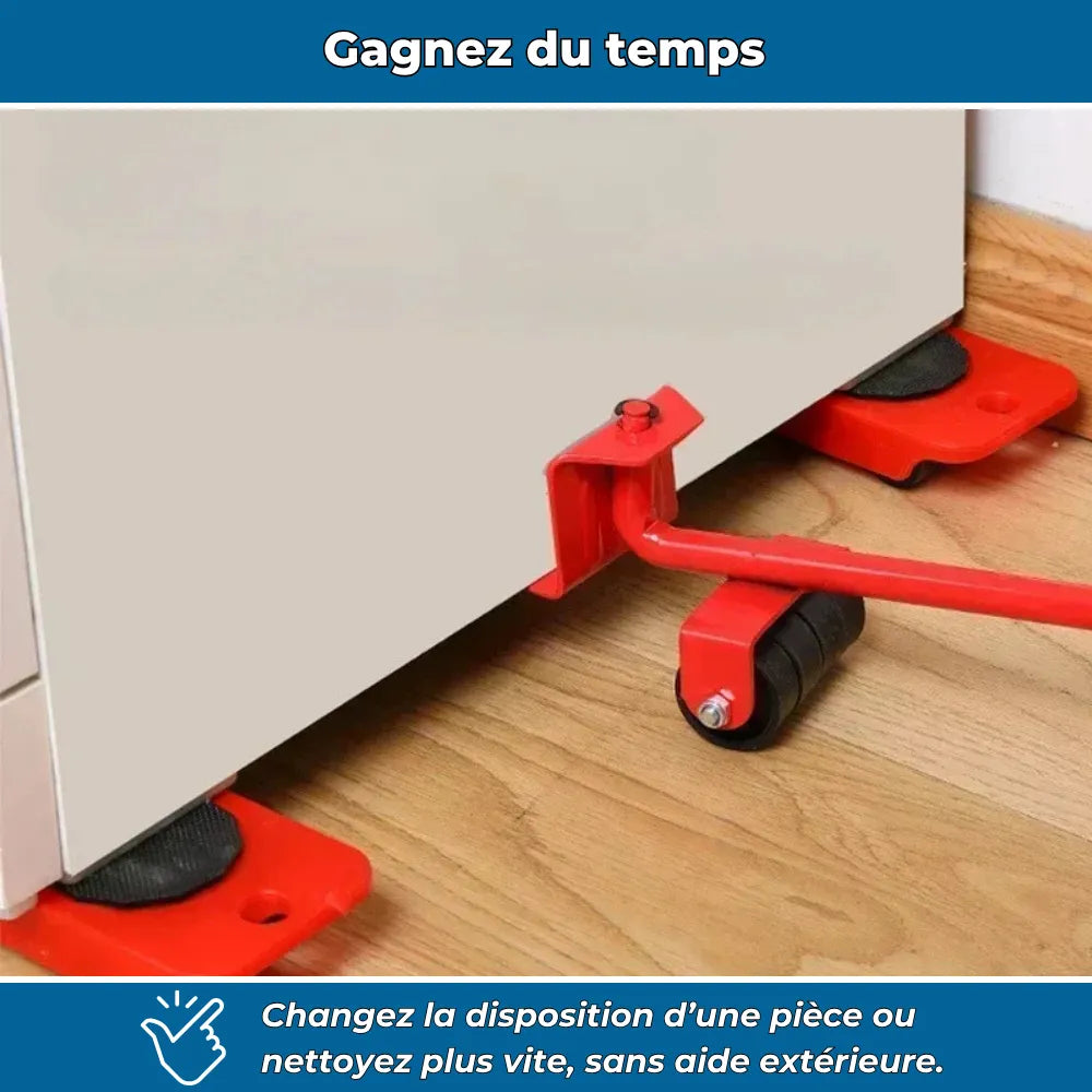 Kit de elevación para muebles pesados