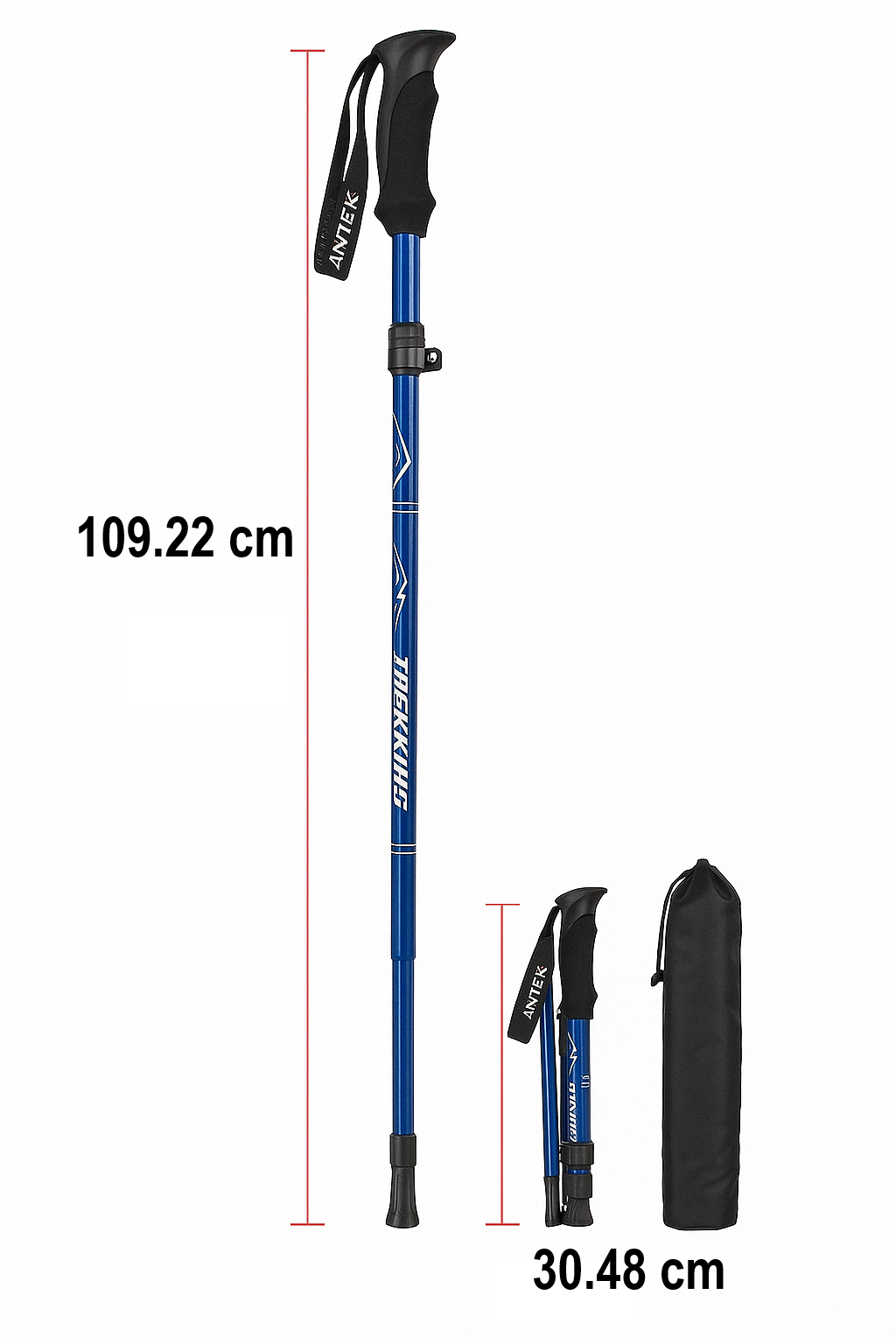 Bastones de Senderismo Telescópicos - TrailMaster