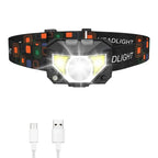 Linterna Frontal Ultra-Brillante con Sensor de Movimiento - Paquete de 2
