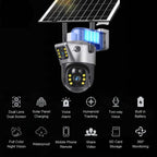 Cámara Solar UltraVision – Protección 360° Sin Cables, Día y Noche