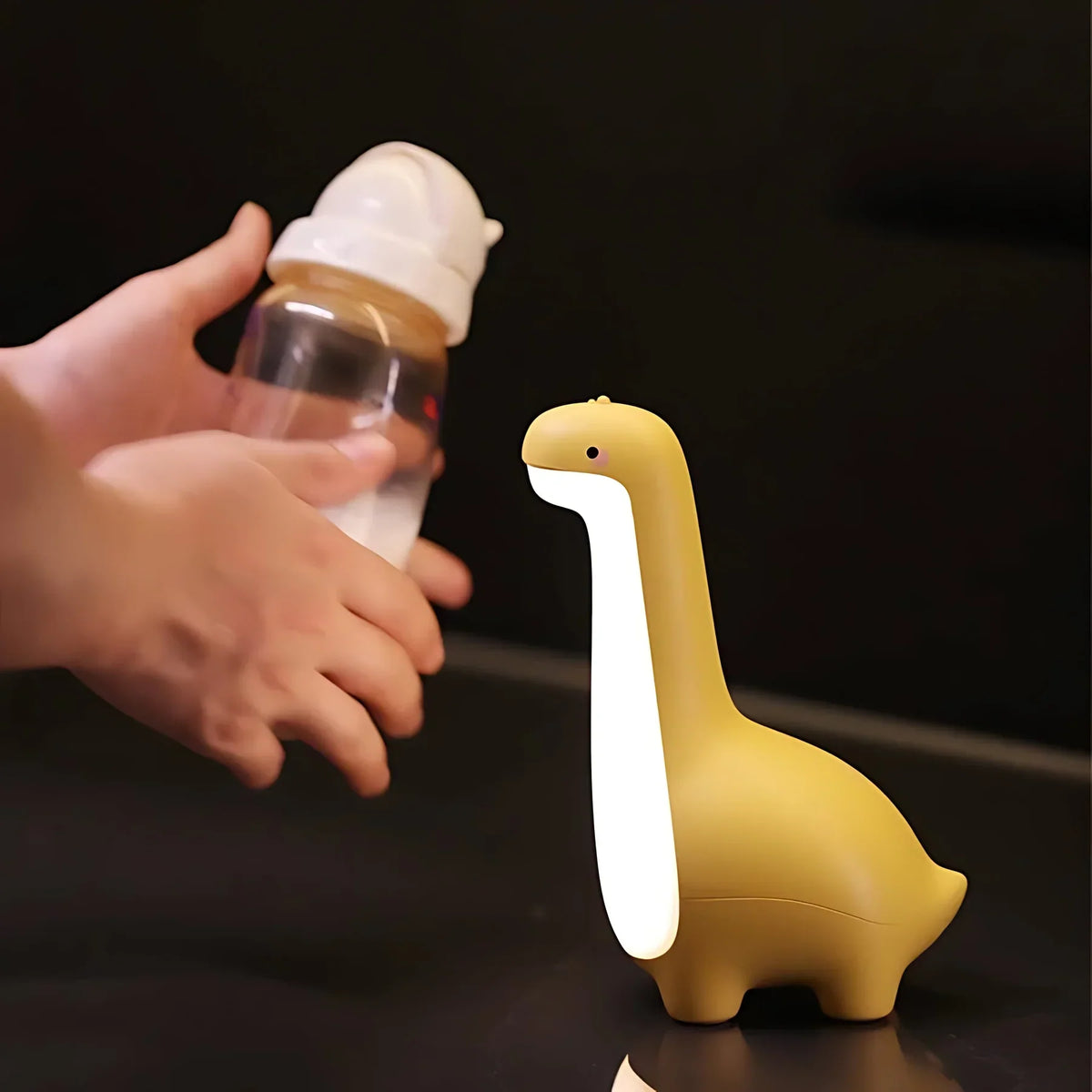 Luz Nocturna LED de Dinosaurio para Niños – Iluminación Suave para Noches Tranquilas