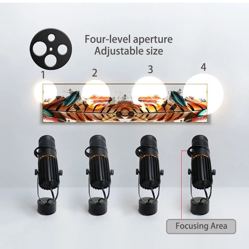 Foco de Techo LED Ajustable de Aluminio