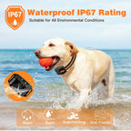 Collar Electrónico de Entrenamiento para Perros Impermeable 3300Ft con Control Remoto