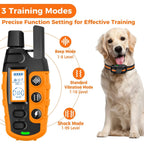 Collar Electrónico de Entrenamiento para Perros Impermeable 3300Ft con Control Remoto