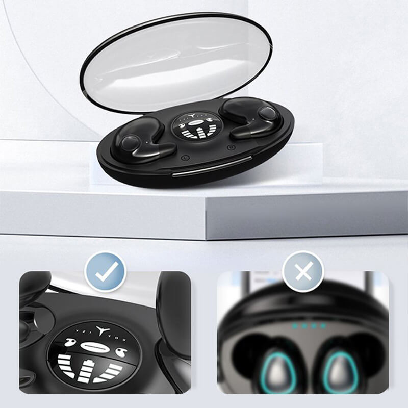 Auriculares invisibles inalámbricos para dormir IPX5 a prueba de agua
