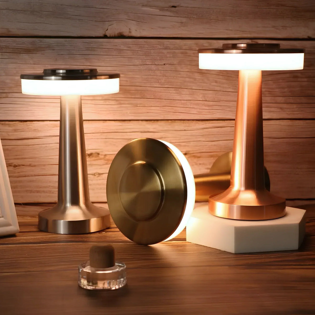 Lisslune | Lámpara de Mesa Retro Inalámbrica - LumiBar
