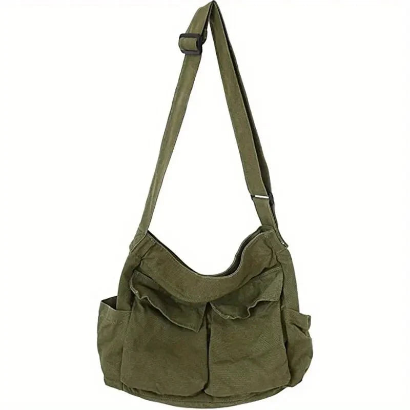 Bolso de hombro de tela para mujeres – Vintage y espacioso