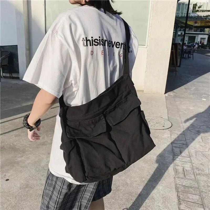Bolso de hombro de tela para mujeres – Vintage y espacioso