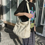 Bolso de hombro de tela para mujeres – Vintage y espacioso