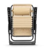 Silla Plegable de Gravedad Cero con Reposacabezas Ajustable