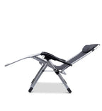 Silla Plegable de Gravedad Cero con Reposacabezas Ajustable